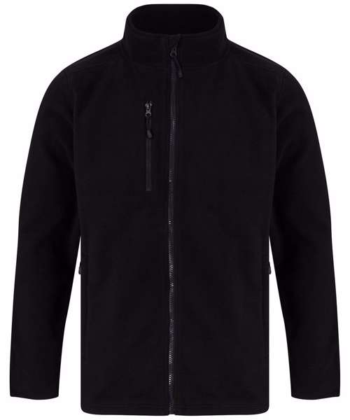 Recycled polyester microfleece jacket