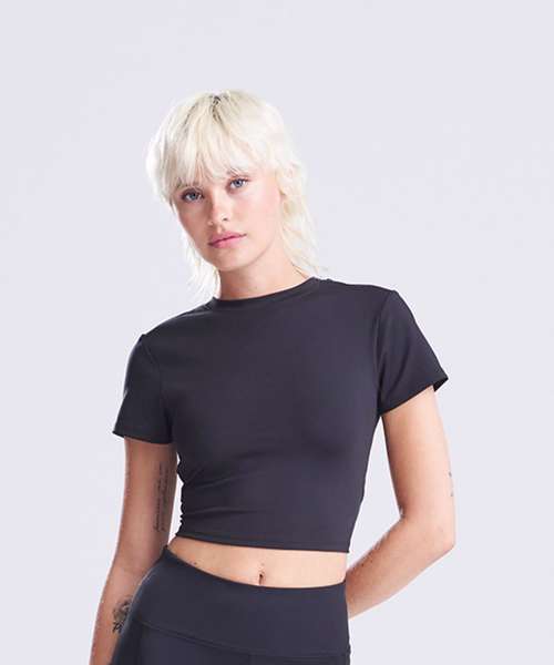 Women’s recycled cropped T