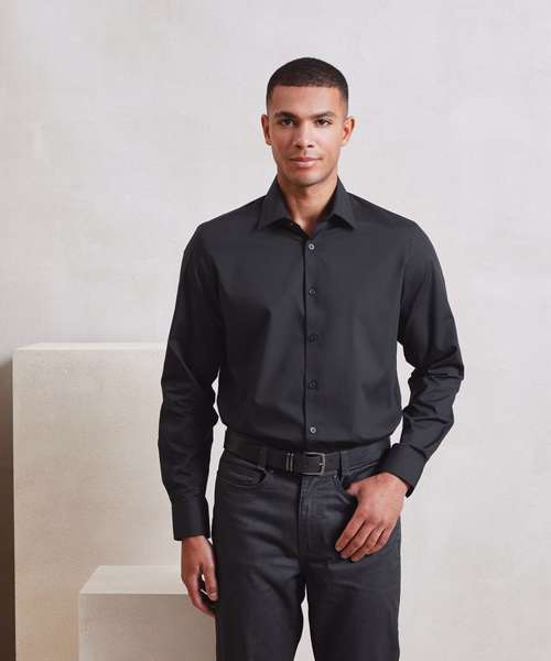 Long sleeve ‘Recyclight’ poplin shirt