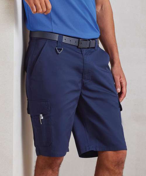 Workwear cargo shorts