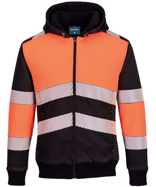 PW3 Hi-vis Class 1 winter hoodie (PW377)