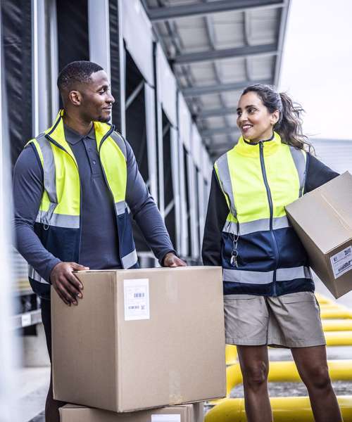 Pro hi-vis full-zip gilet