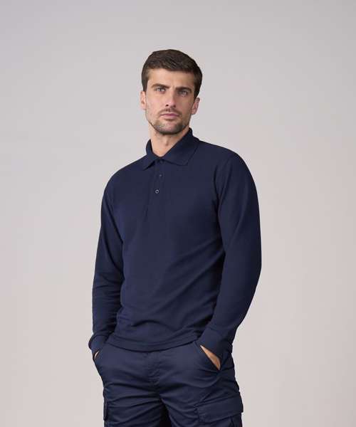 Pro long sleeve polo