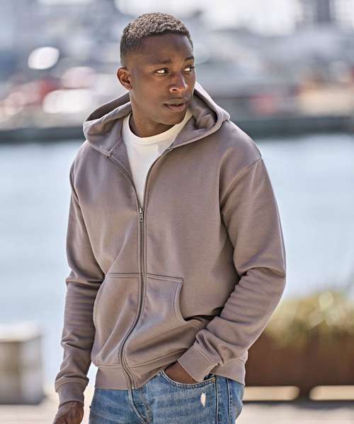 UNLABELED hooded full-zip sweatshirt (5154)