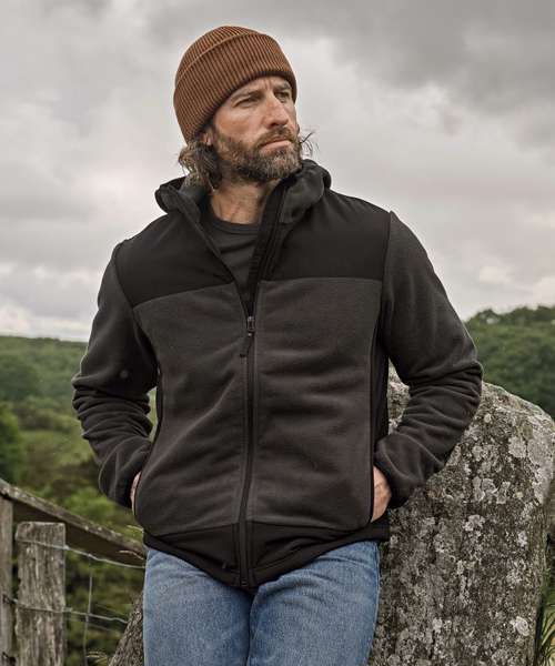 Mountain hooded fleece (9124)