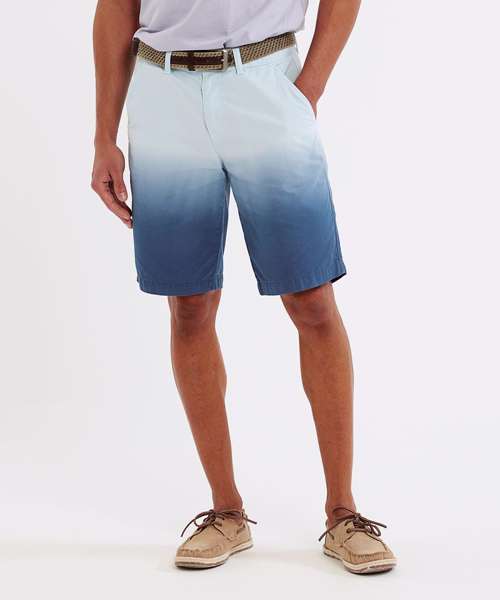 Men’s dip-dye shorts