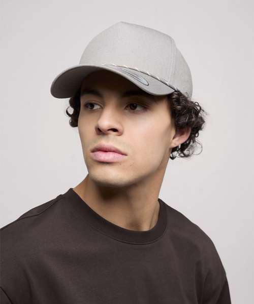 YP Classics retro cotton blend 5-panel snapback cap